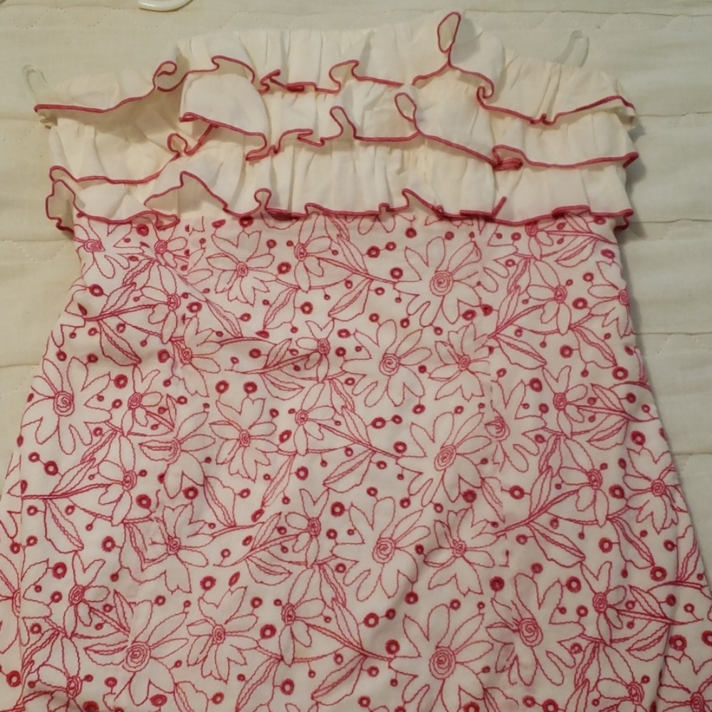Strapless dress